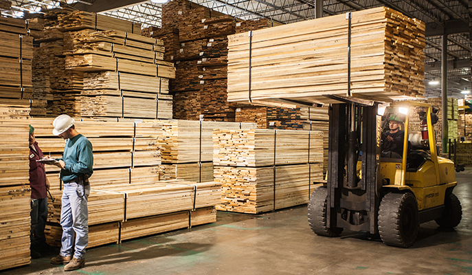 Lumber from North America