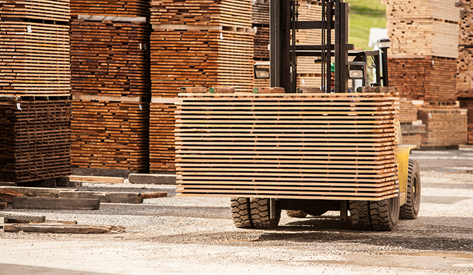 Lumber from North America